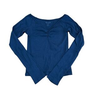 navy brandy melville long sleeve